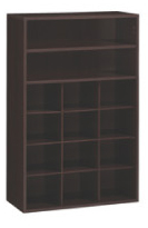 Low Pigeon Hole Cabinet with Top (Alpha)